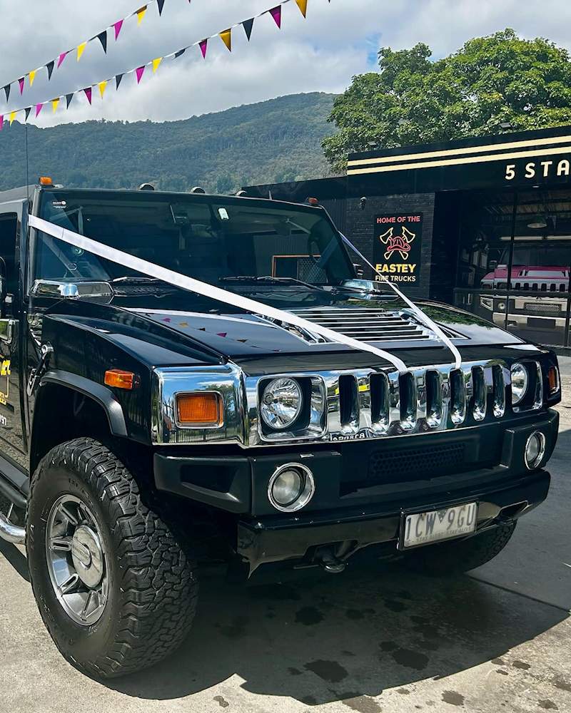 Black Hummer Limo Hire Melbourne