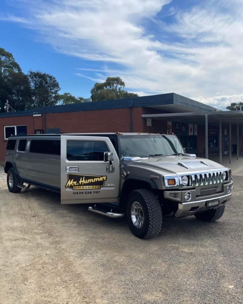 Gold Hummer Limo Hire Melbourne