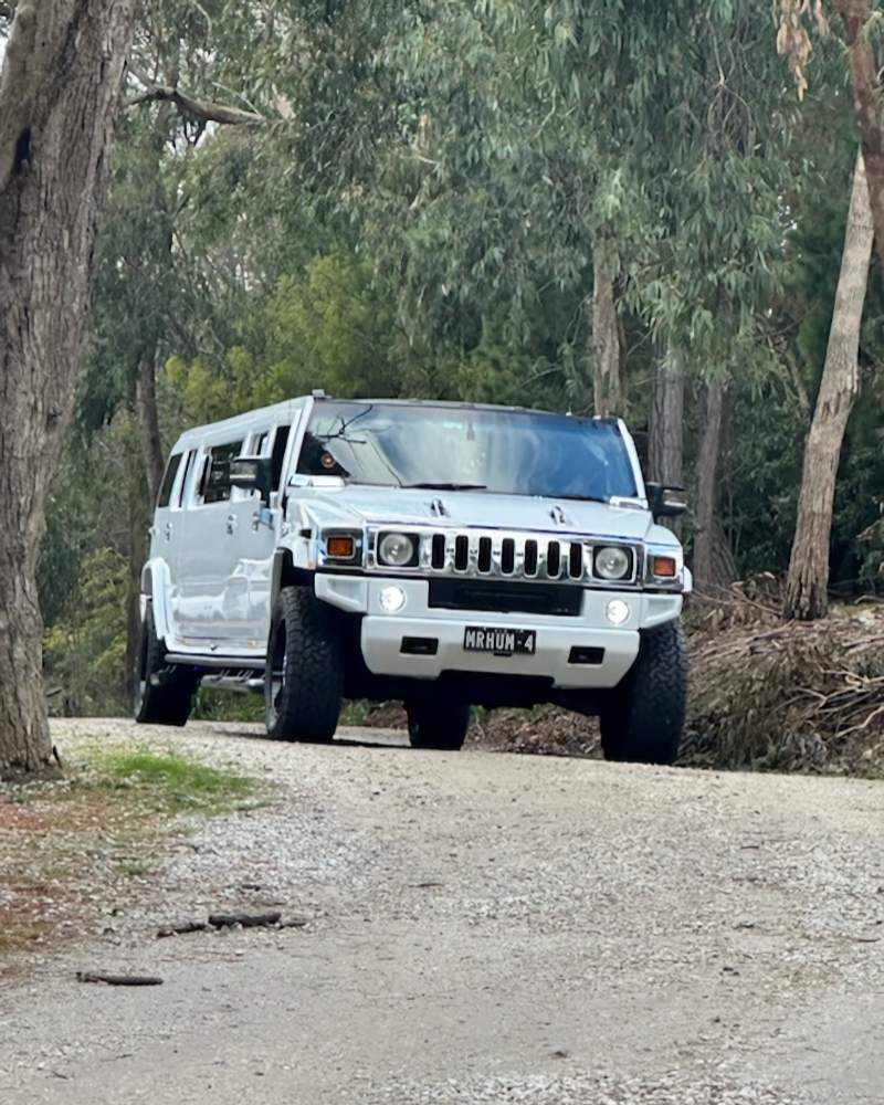 Melbourne White Hummer Limos Hire