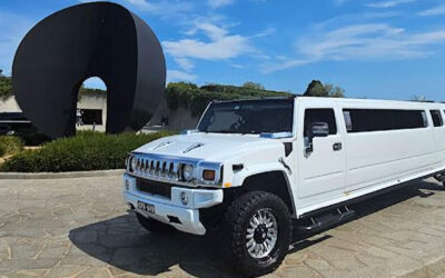White Hummer Limo Hire – Frost