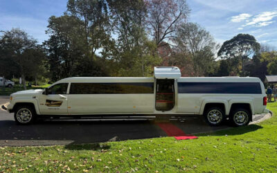 White H4 Hummer Limo – Collosus